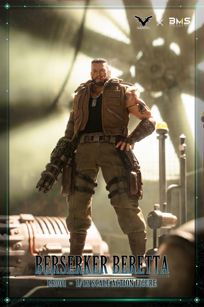 Pedido Figura Berserker Barreta marca Brotoys x BMS LR001 escala pequeña 1/12