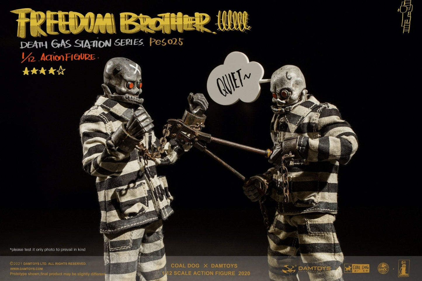 Pedido Figuras Freedom Brothers (set doble) marca Damtoys x Coaldog PES025 escala pequeña 1/12 (ART TOY)