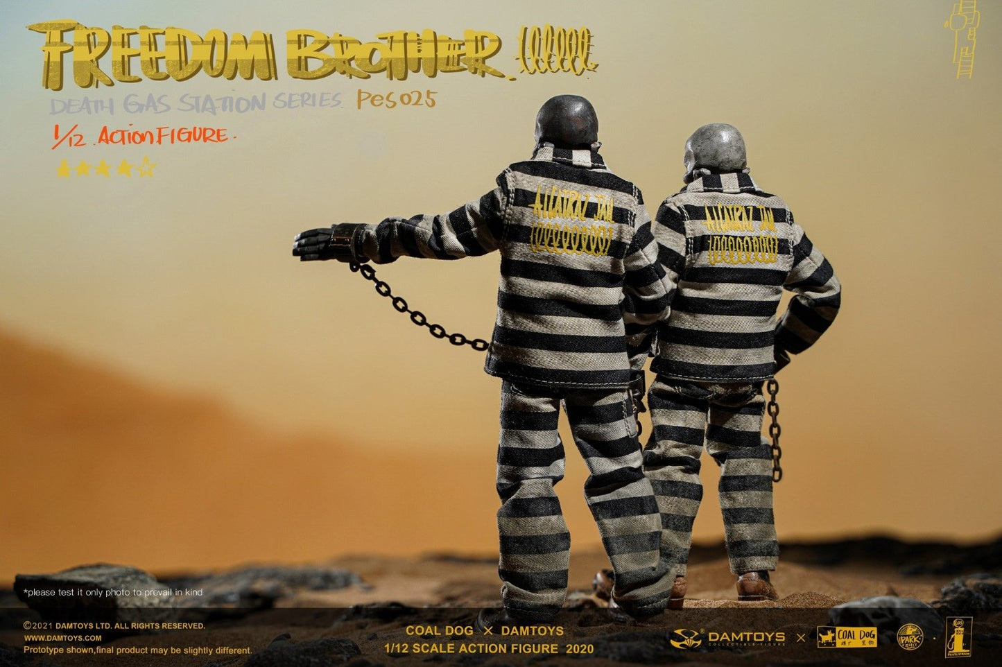 Pedido Figuras Freedom Brothers (set doble) marca Damtoys x Coaldog PES025 escala pequeña 1/12 (ART TOY)