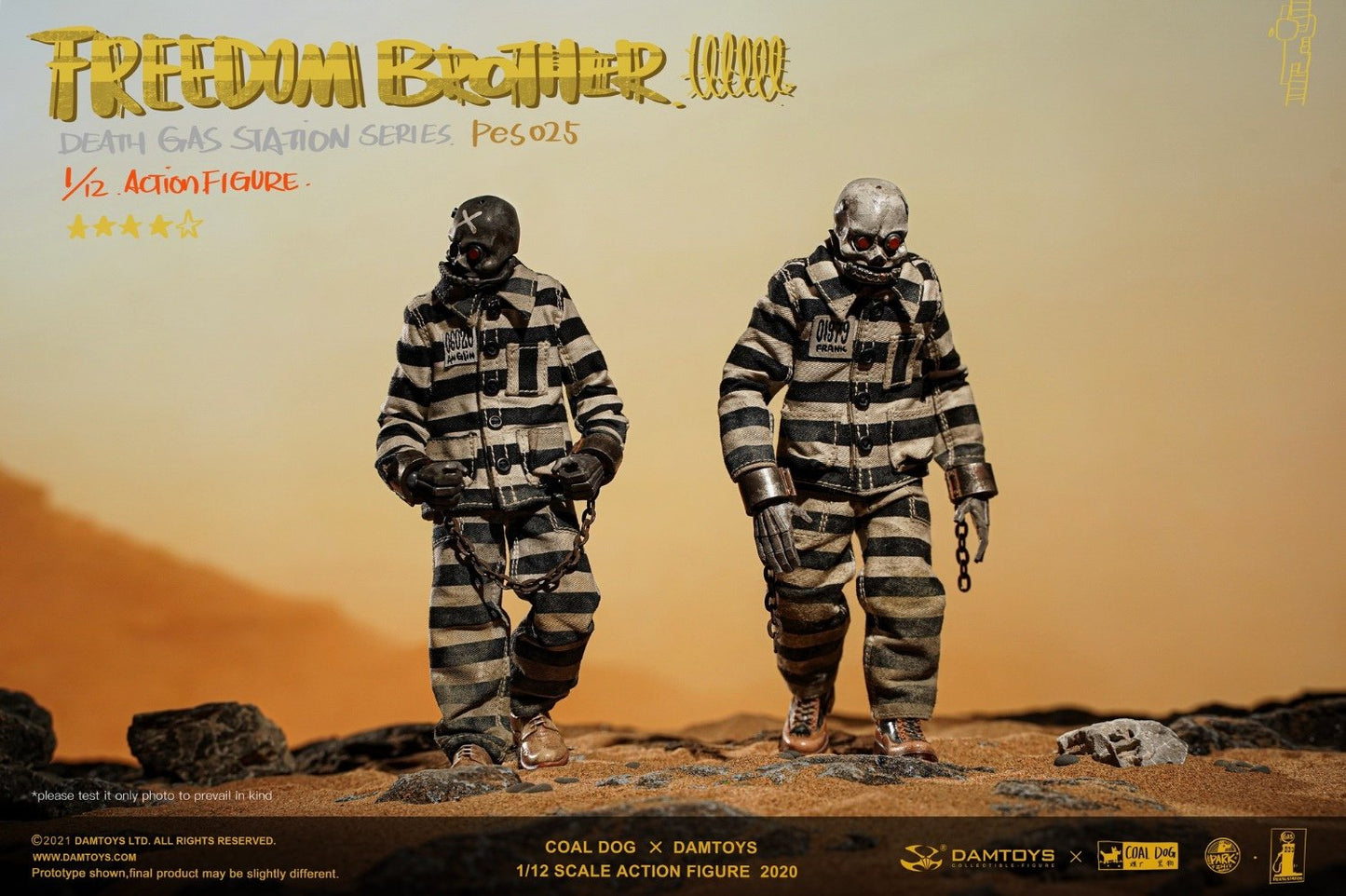 Pedido Figuras Freedom Brothers (set doble) marca Damtoys x Coaldog PES025 escala pequeña 1/12 (ART TOY)
