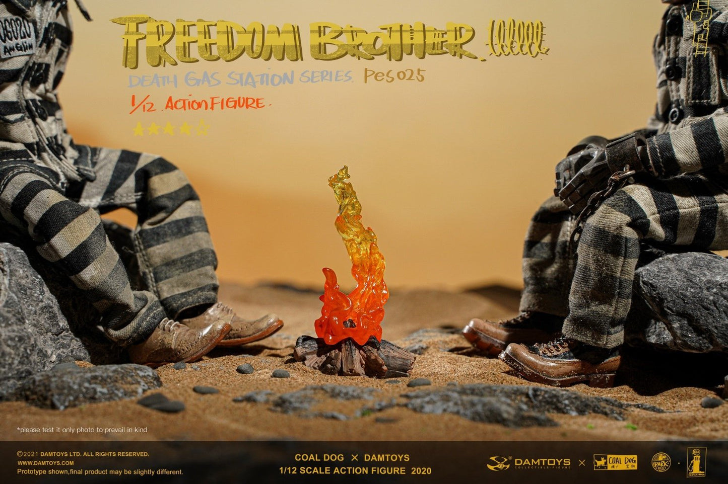 Pedido Figuras Freedom Brothers (set doble) marca Damtoys x Coaldog PES025 escala pequeña 1/12 (ART TOY)