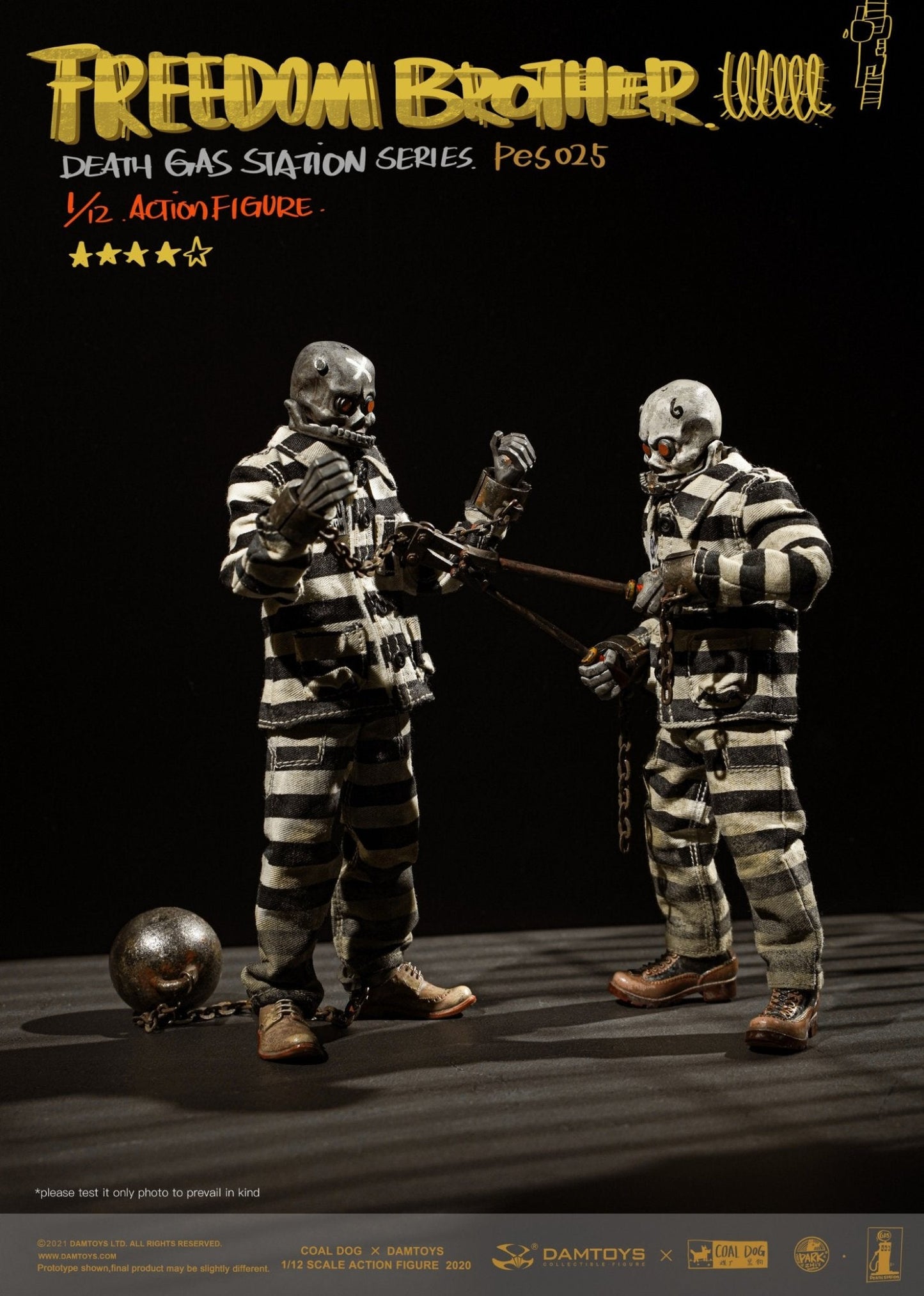 Pedido Figuras Freedom Brothers (set doble) marca Damtoys x Coaldog PES025 escala pequeña 1/12 (ART TOY)