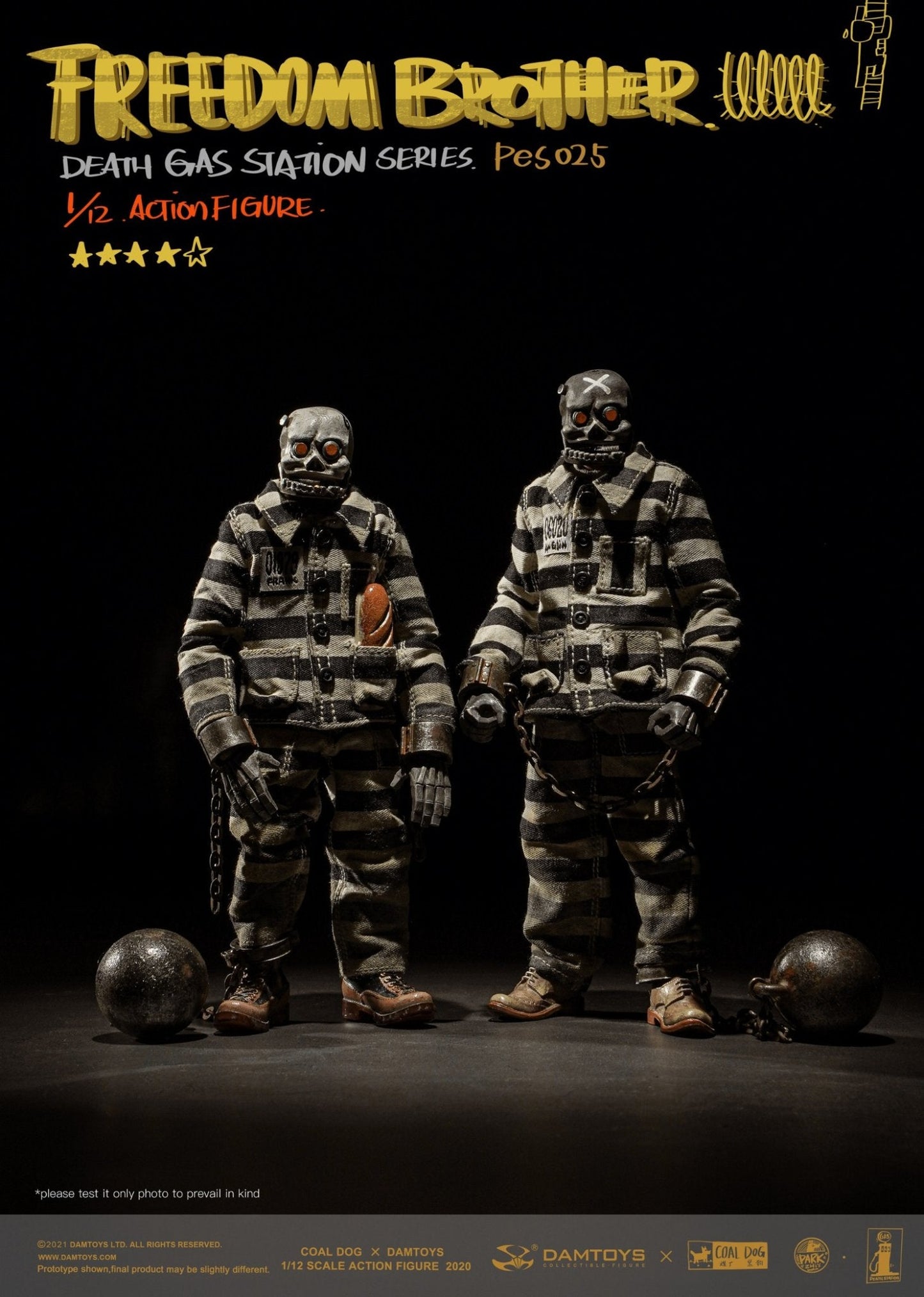 Pedido Figuras Freedom Brothers (set doble) marca Damtoys x Coaldog PES025 escala pequeña 1/12 (ART TOY)