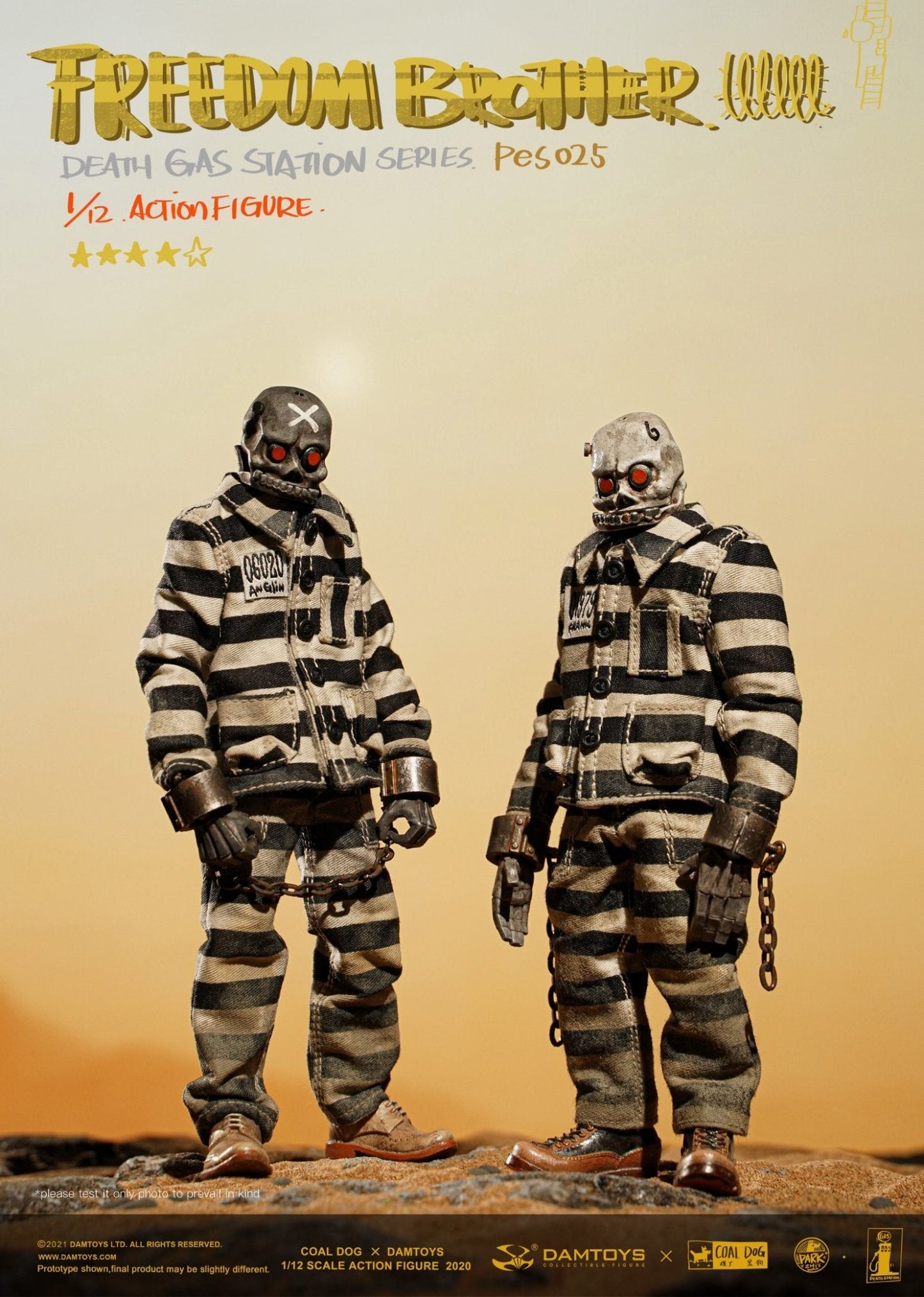 Pedido Figuras Freedom Brothers (set doble) marca Damtoys x Coaldog PES025 escala pequeña 1/12 (ART TOY)