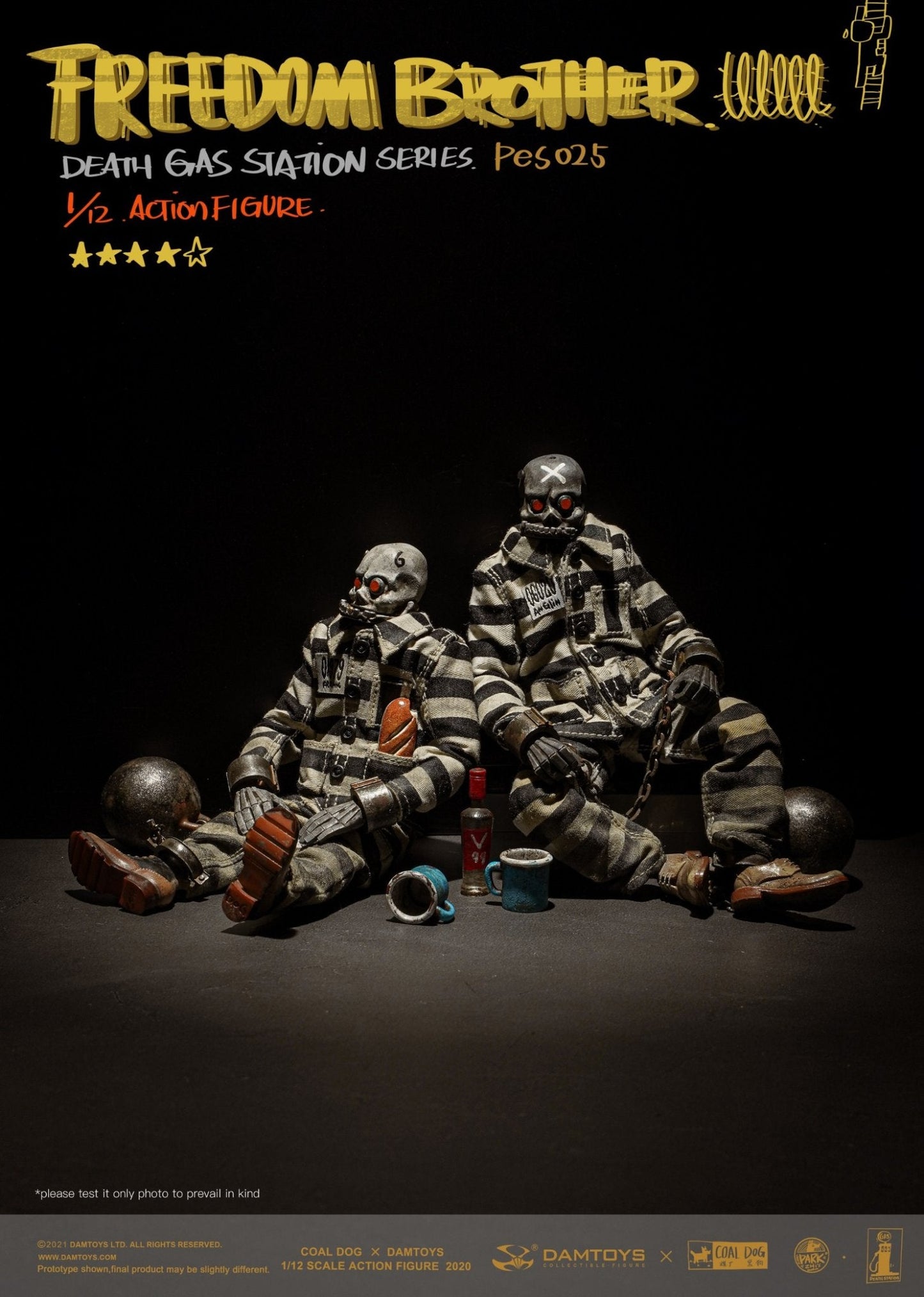 Pedido Figuras Freedom Brothers (set doble) marca Damtoys x Coaldog PES025 escala pequeña 1/12 (ART TOY)
