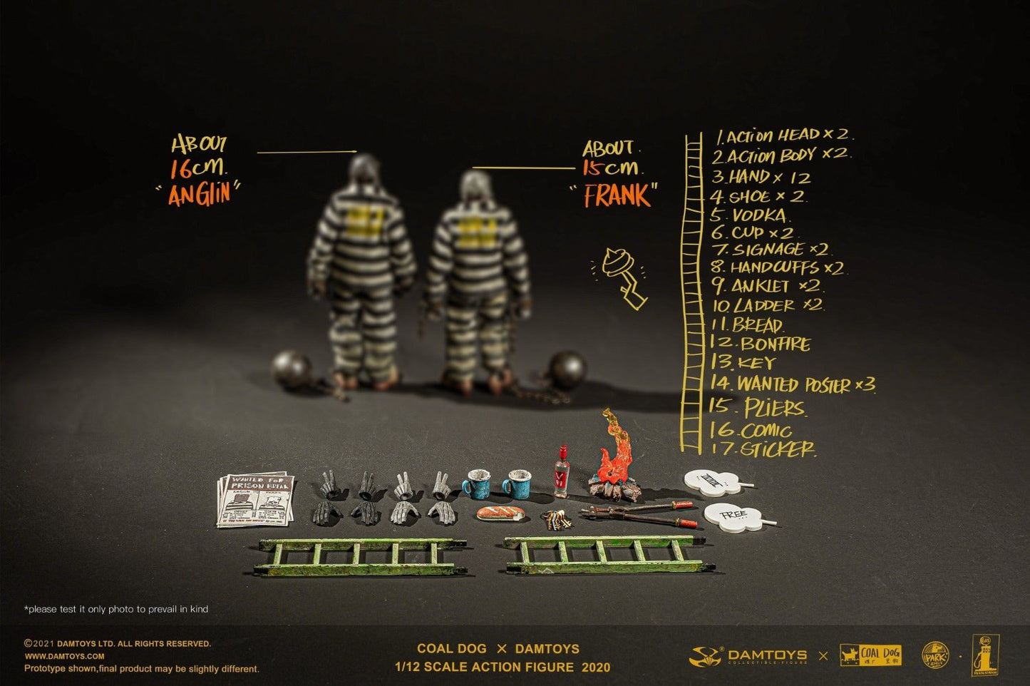 Pedido Figuras Freedom Brothers (set doble) marca Damtoys x Coaldog PES025 escala pequeña 1/12 (ART TOY)