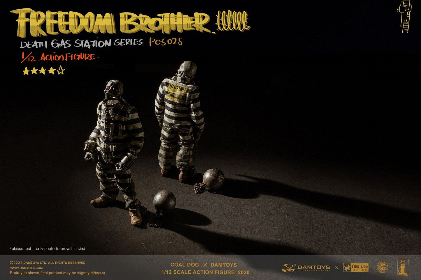 Pedido Figuras Freedom Brothers (set doble) marca Damtoys x Coaldog PES025 escala pequeña 1/12 (ART TOY)