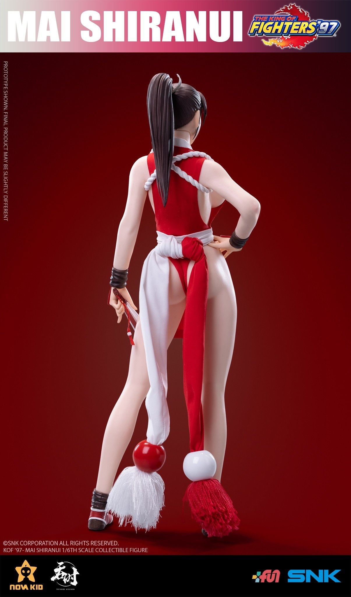 Preventa Figura Mai Shiranui - SNK The King of Fighters 97 marca Tunshi Studio TSXZZ-002 escala 1/6