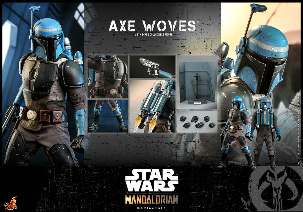 Preventa Figura Axe Woves - Star Wars: The Mandalorian ™ marca Hot Toys TMS070 escala 1/6