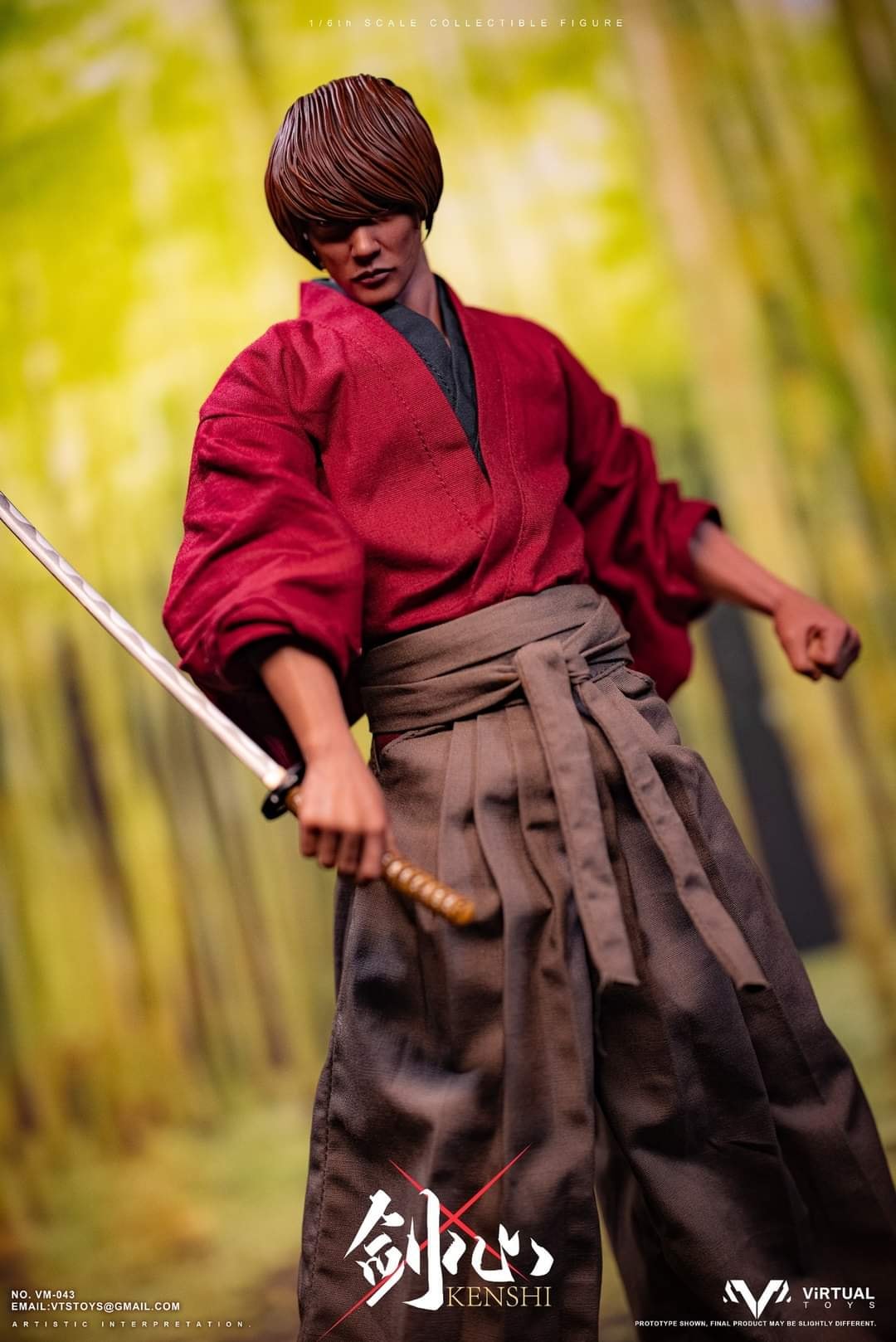 Pedido Figura Samurai (Standard Edition) marca VTS Toys VM043A escala 1/6