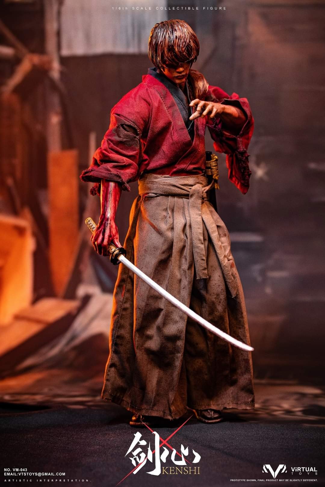 Pedido Figura Samurai (Final Battle Edition) marca VTS Toys VM043B escala 1/6