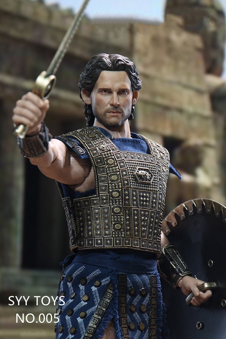 Pedido Figura Troy Fighter marca SYY Toys No.005 escala 1/6