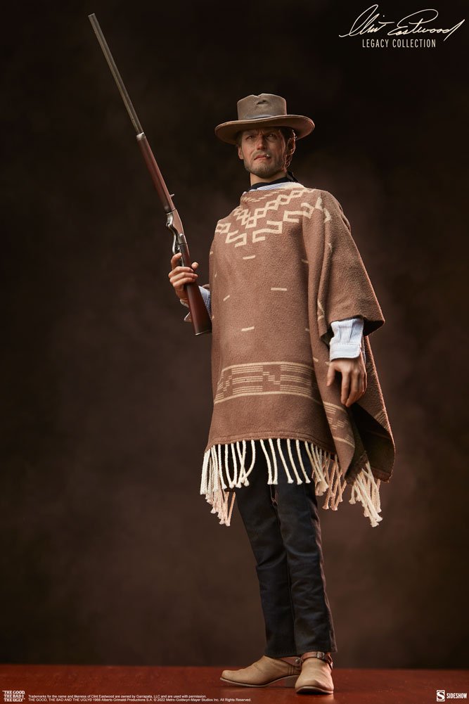 Preventa Figura The Man with No Name - The Good, The Bad, and The Ugly marca Sideshow 100451 escala 1/6 (relanzamiento)