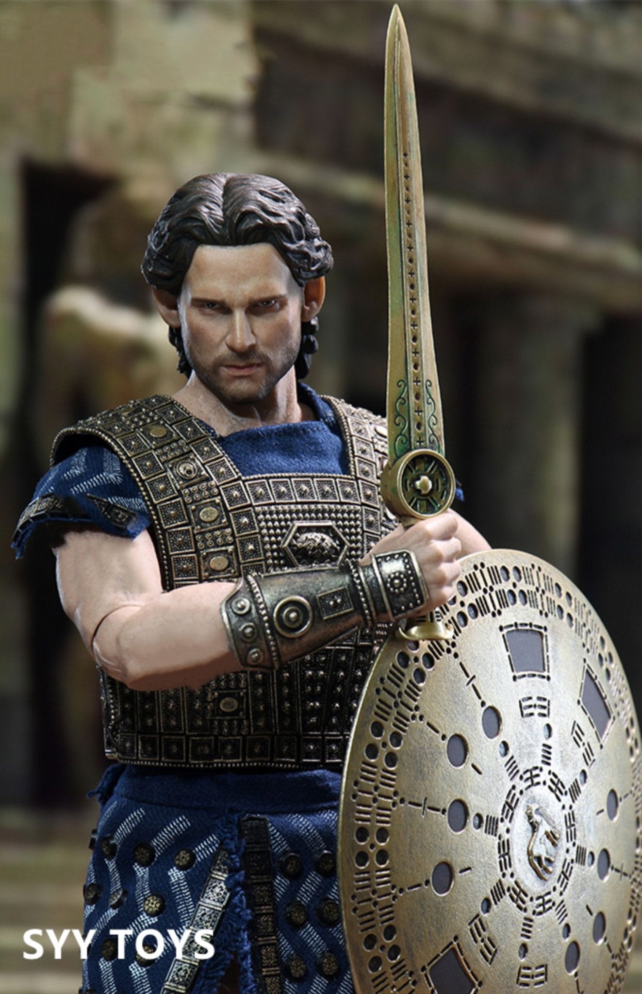 Pedido Figura Troy Fighter marca SYY Toys No.005 escala 1/6