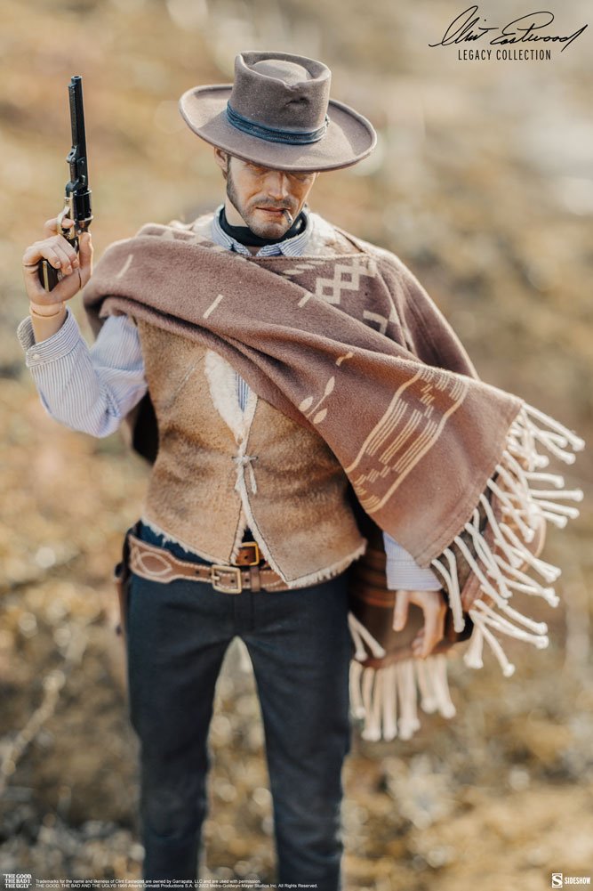 Preventa Figura The Man with No Name - The Good, The Bad, and The Ugly marca Sideshow 100451 escala 1/6 (relanzamiento)