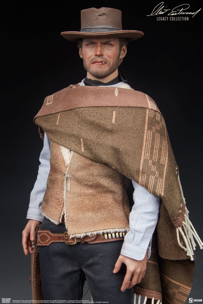 Preventa Figura The Man with No Name - The Good, The Bad, and The Ugly marca Sideshow 100451 escala 1/6 (relanzamiento)