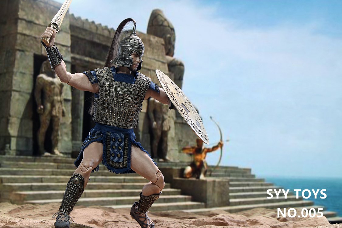 Pedido Figura Troy Fighter marca SYY Toys No.005 escala 1/6