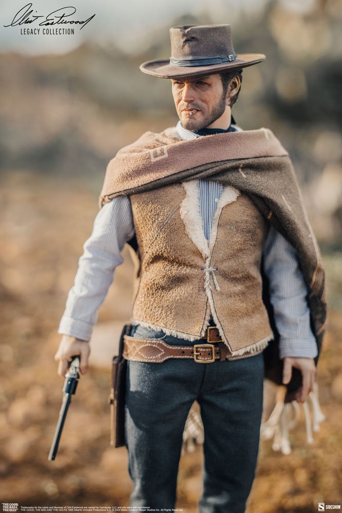 Preventa Figura The Man with No Name - The Good, The Bad, and The Ugly marca Sideshow 100451 escala 1/6 (relanzamiento)