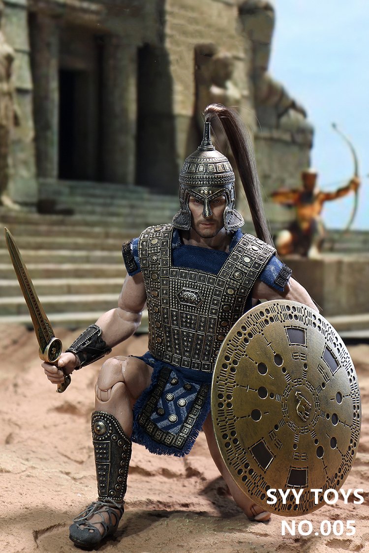 Pedido Figura Troy Fighter marca SYY Toys No.005 escala 1/6