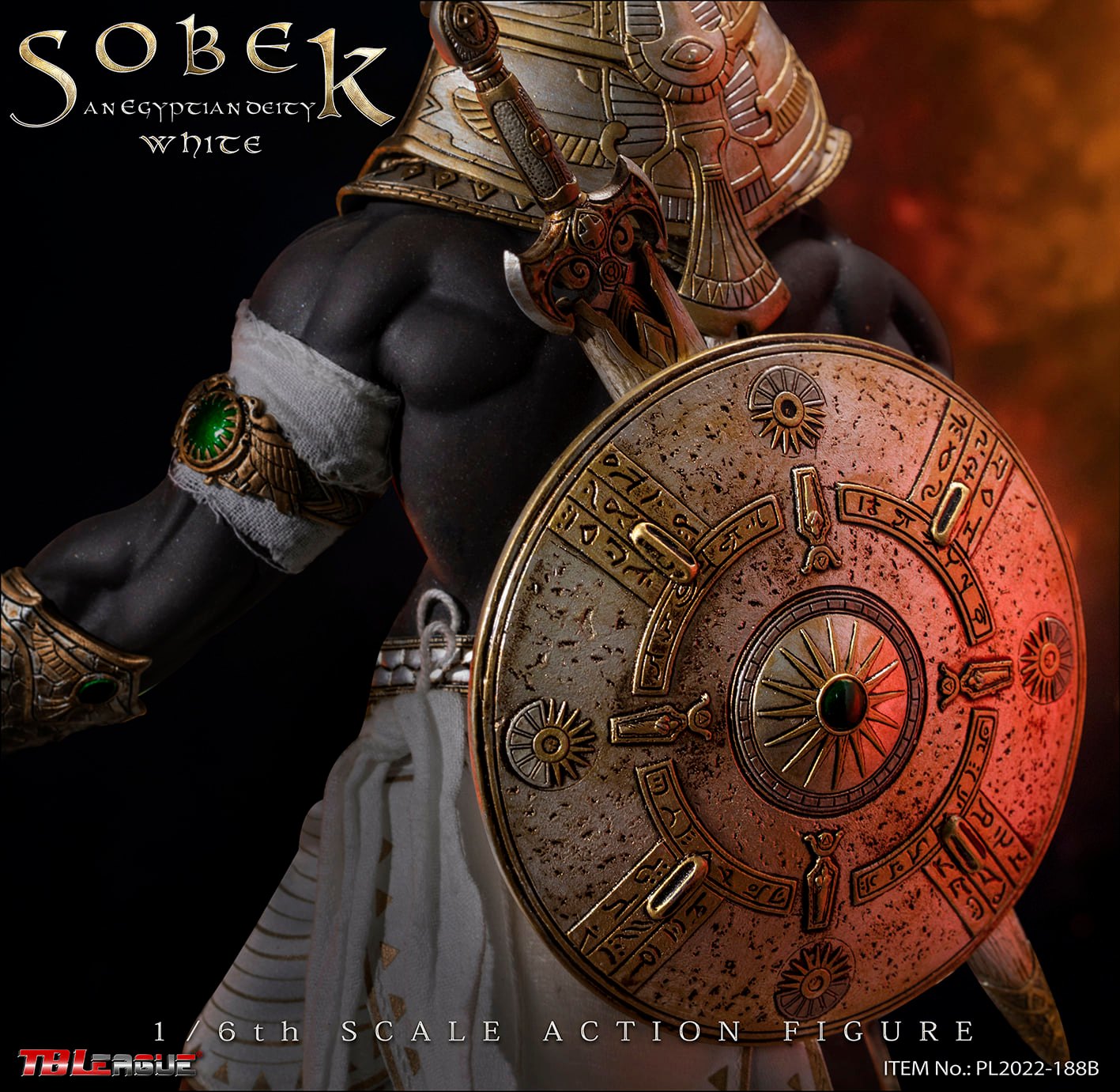 Pedido Figura Sobek (White version) marca TBLeague PL2021-188B escala 1/6
