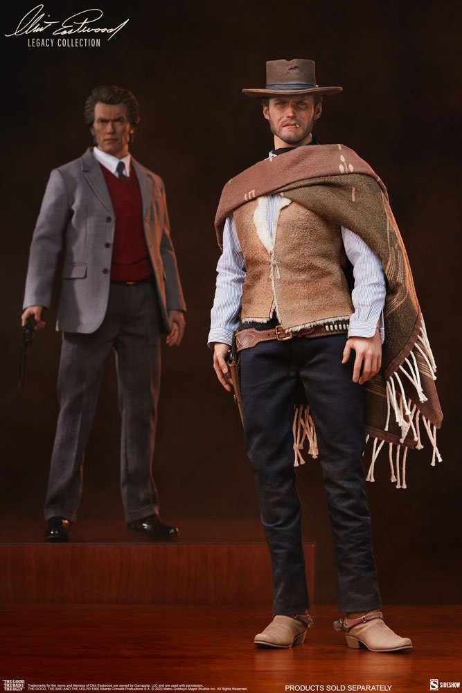 Preventa Figura The Man with No Name - The Good, The Bad, and The Ugly marca Sideshow 100451 escala 1/6 (relanzamiento)