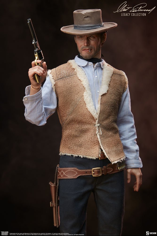 Preventa Figura The Man with No Name - The Good, The Bad, and The Ugly marca Sideshow 100451 escala 1/6 (relanzamiento)