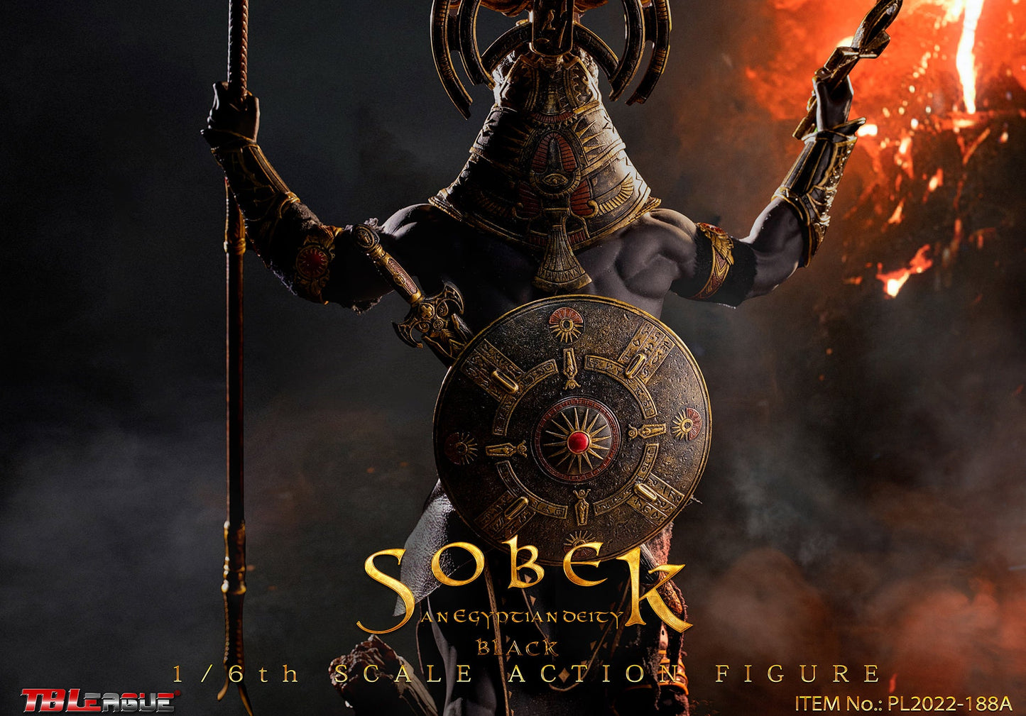 Pedido Figura Sobek (Black version) marca TBLeague PL2021-188A escala 1/6