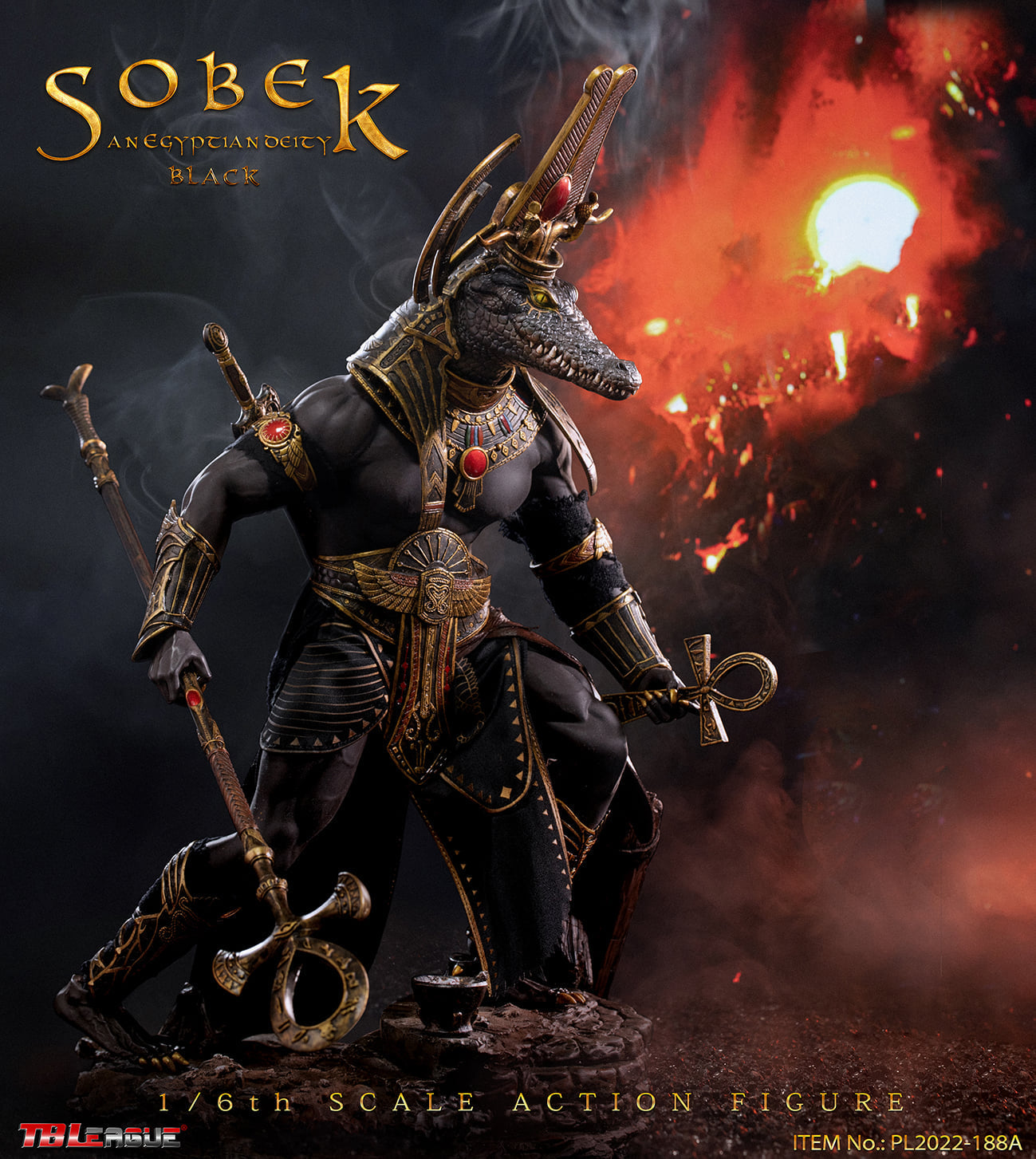 Pedido Figura Sobek (Black version) marca TBLeague PL2021-188A escala 1/6