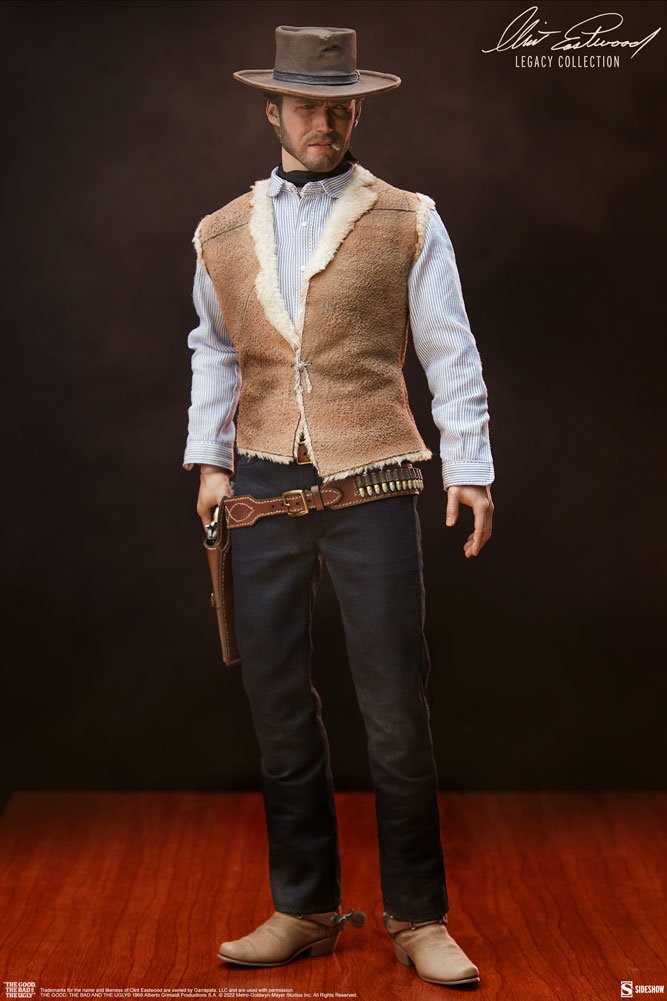 Preventa Figura The Man with No Name - The Good, The Bad, and The Ugly marca Sideshow 100451 escala 1/6 (relanzamiento)