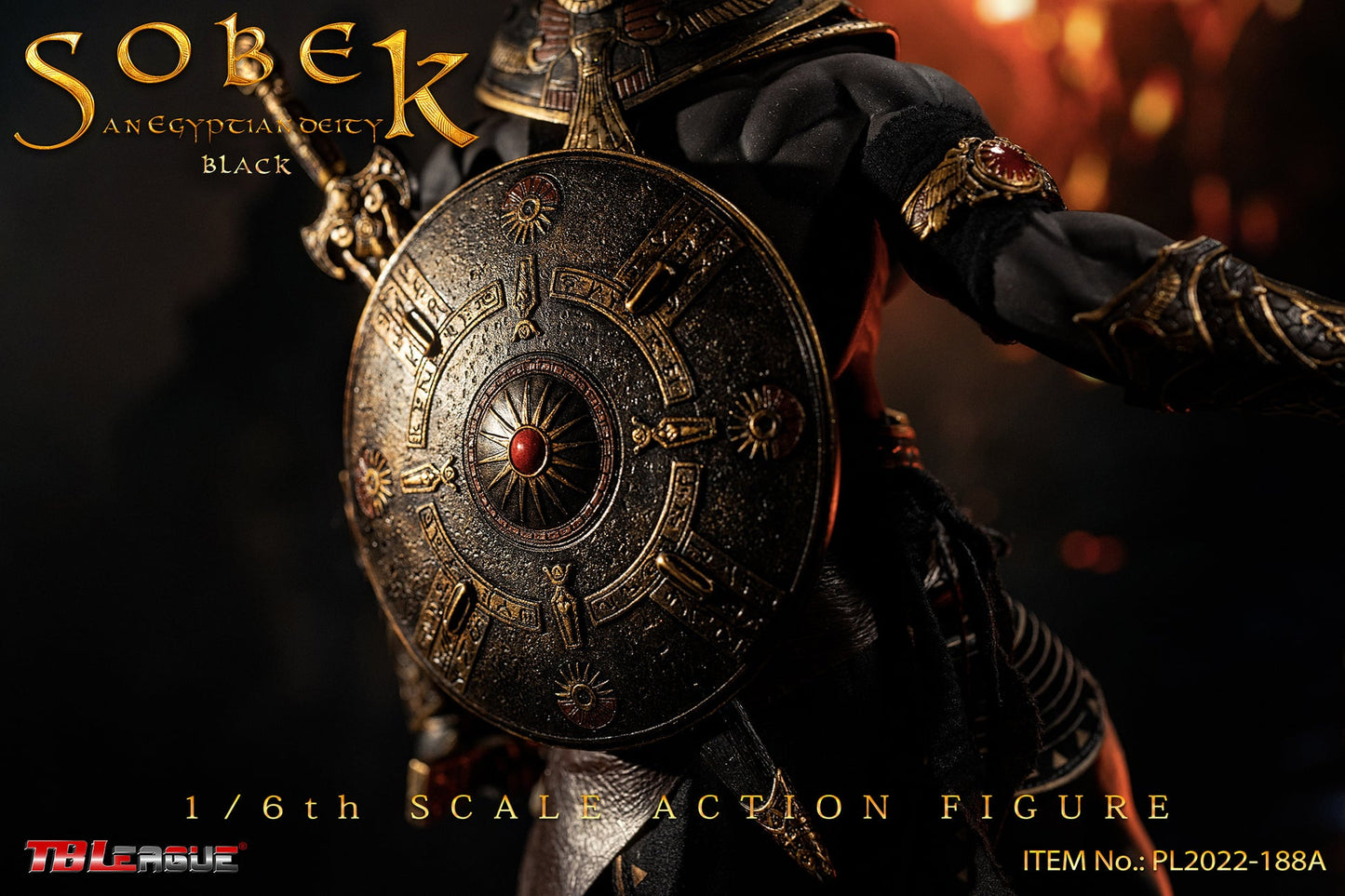 Pedido Figura Sobek (Black version) marca TBLeague PL2021-188A escala 1/6