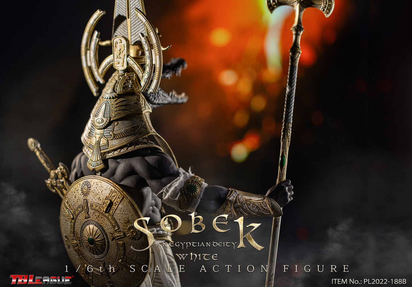 Pedido Figura Sobek (White version) marca TBLeague PL2021-188B escala 1/6