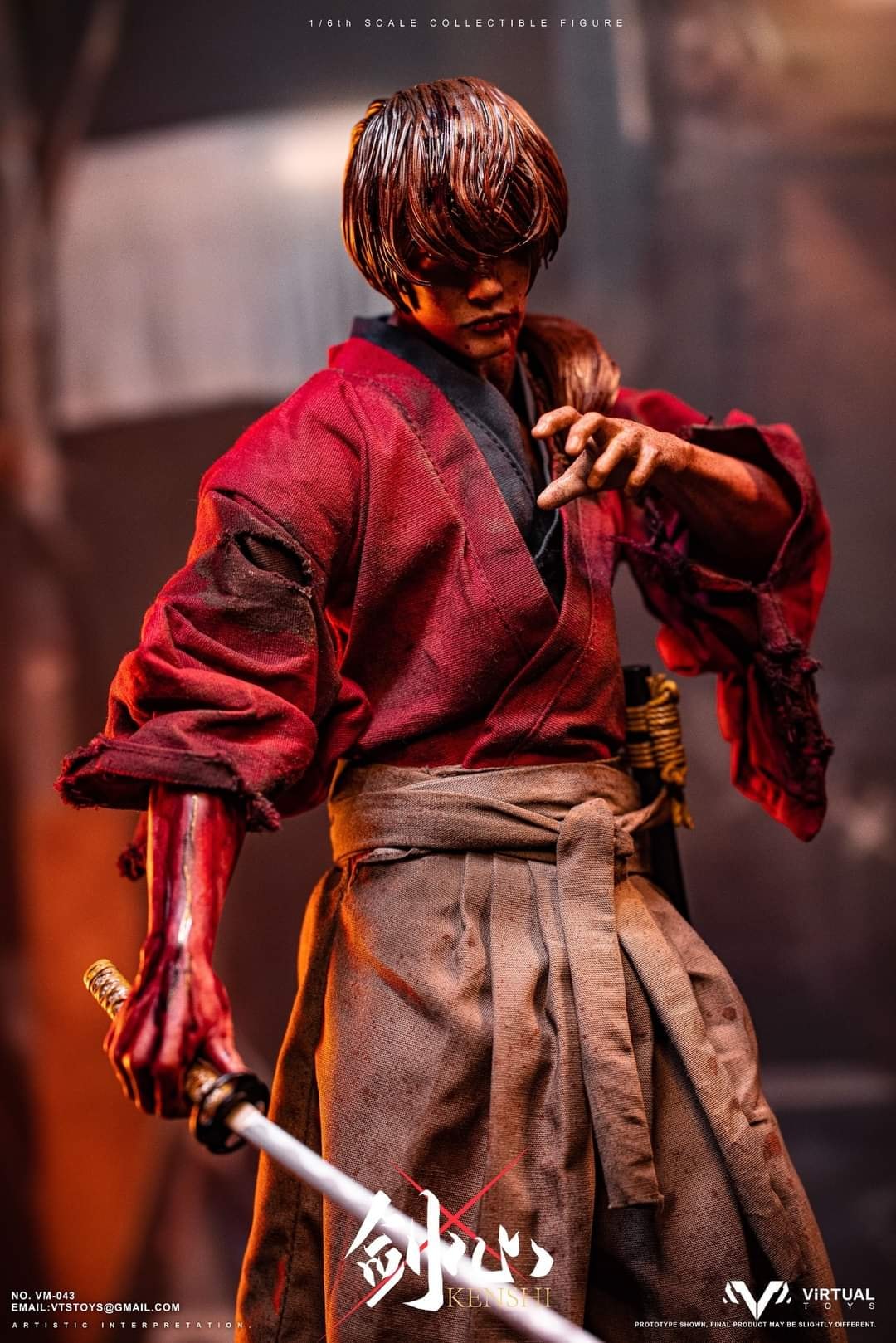 Pedido Figura Samurai (Final Battle Edition) marca VTS Toys VM043B escala 1/6
