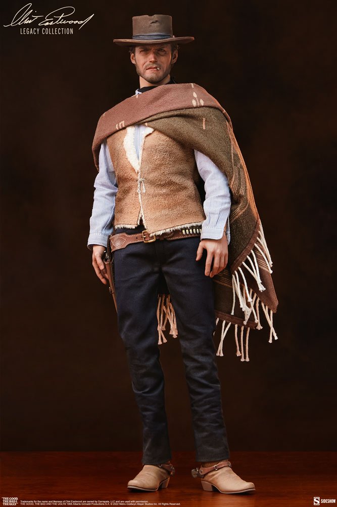 Preventa Figura The Man with No Name - The Good, The Bad, and The Ugly marca Sideshow 100451 escala 1/6 (relanzamiento)