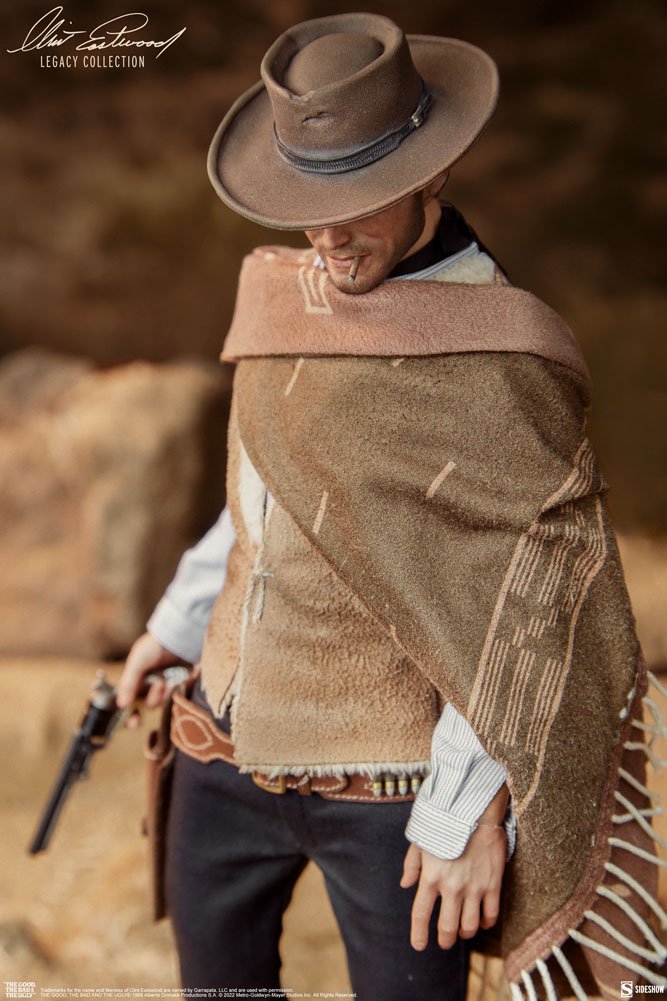 Preventa Figura The Man with No Name - The Good, The Bad, and The Ugly marca Sideshow 100451 escala 1/6 (relanzamiento)