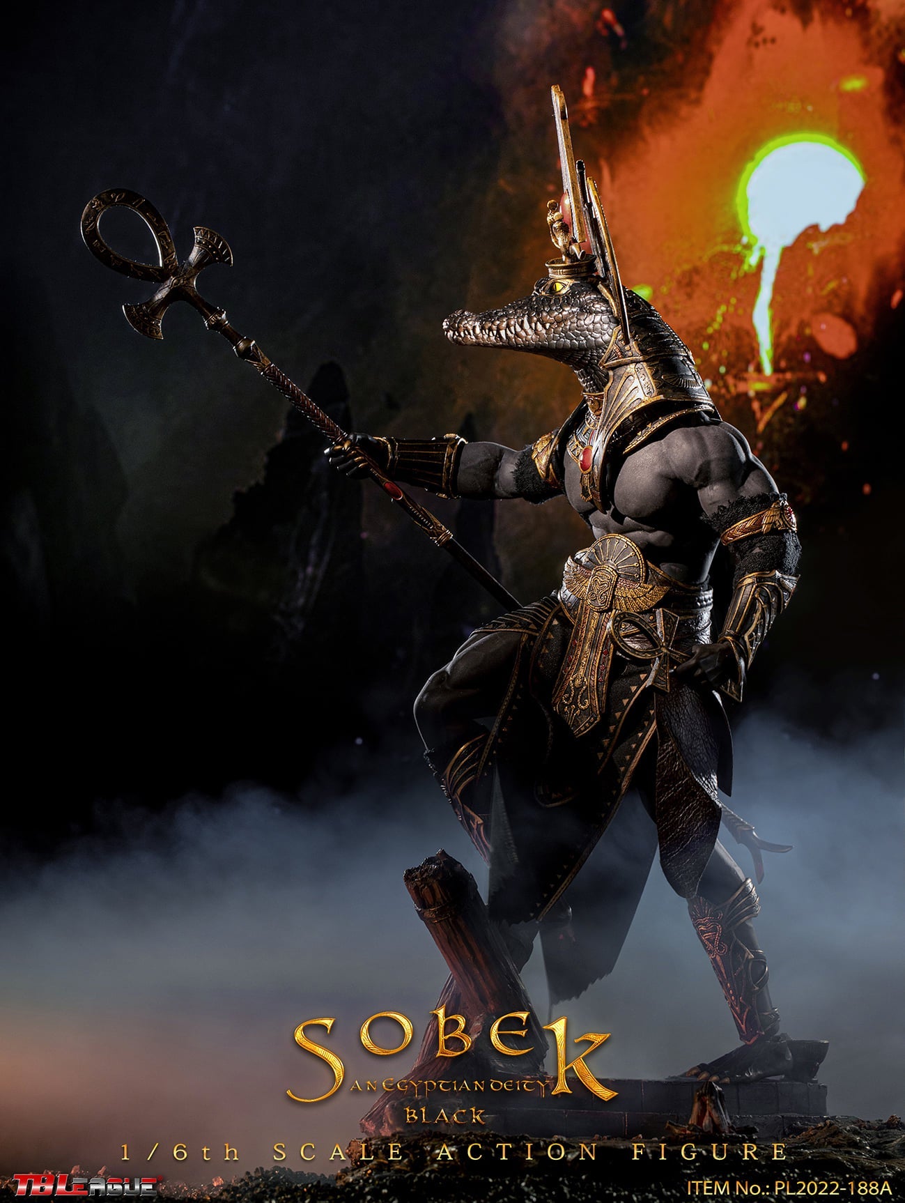 Pedido Figura Sobek (Black version) marca TBLeague PL2021-188A escala 1/6