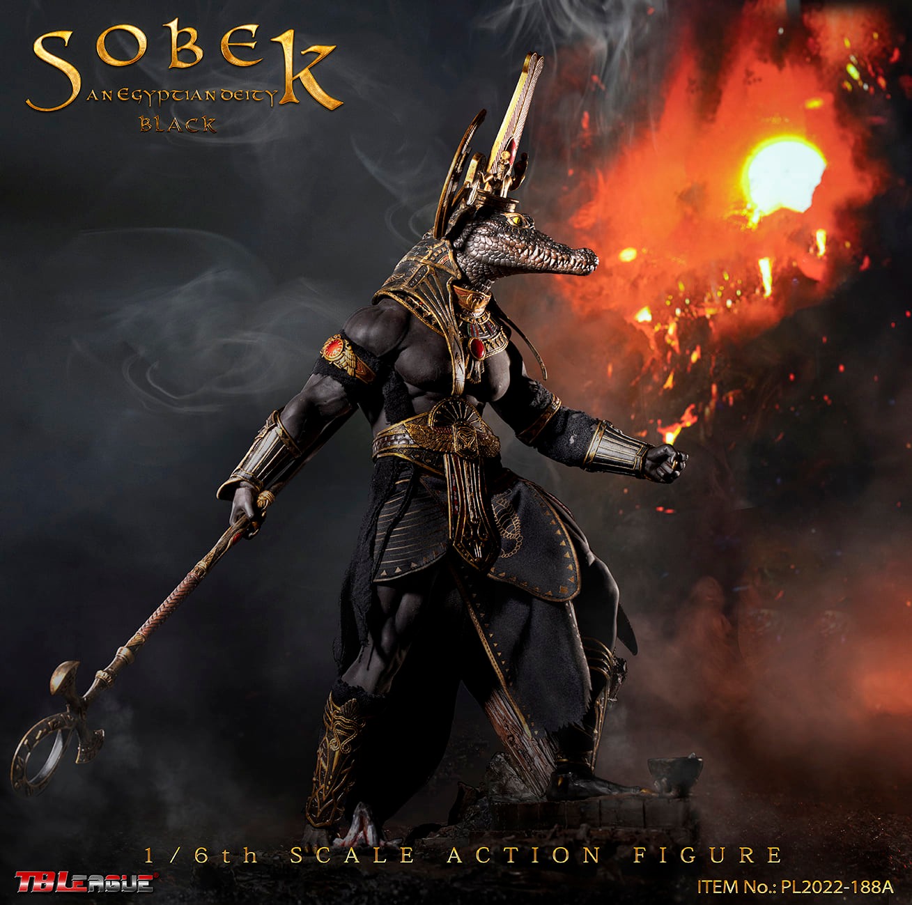 Pedido Figura Sobek (Black version) marca TBLeague PL2021-188A escala 1/6