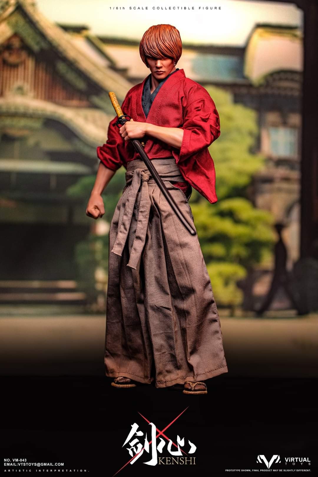 Pedido Figura Samurai (Standard Edition) marca VTS Toys VM043A escala 1/6