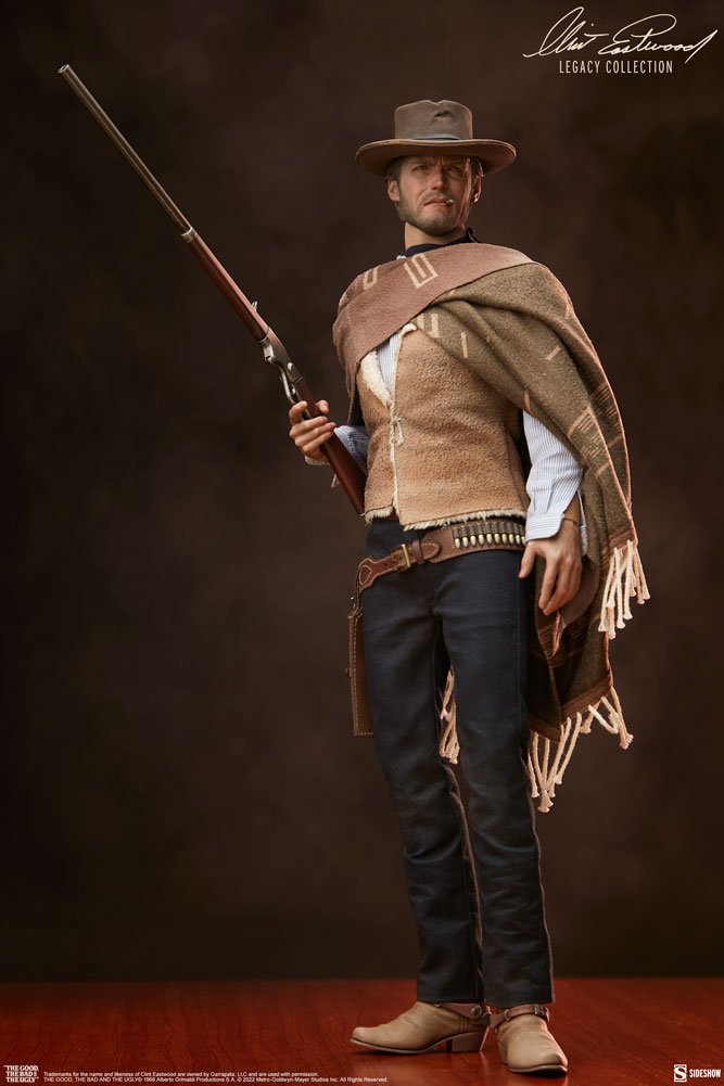 Preventa Figura The Man with No Name - The Good, The Bad, and The Ugly marca Sideshow 100451 escala 1/6 (relanzamiento)