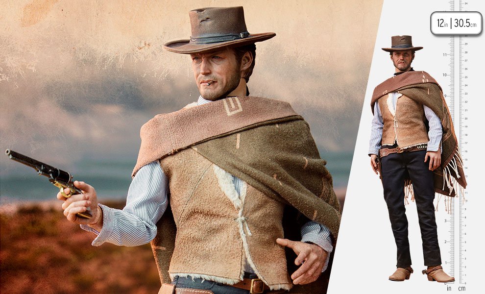 Preventa Figura The Man with No Name - The Good, The Bad, and The Ugly marca Sideshow 100451 escala 1/6 (relanzamiento)