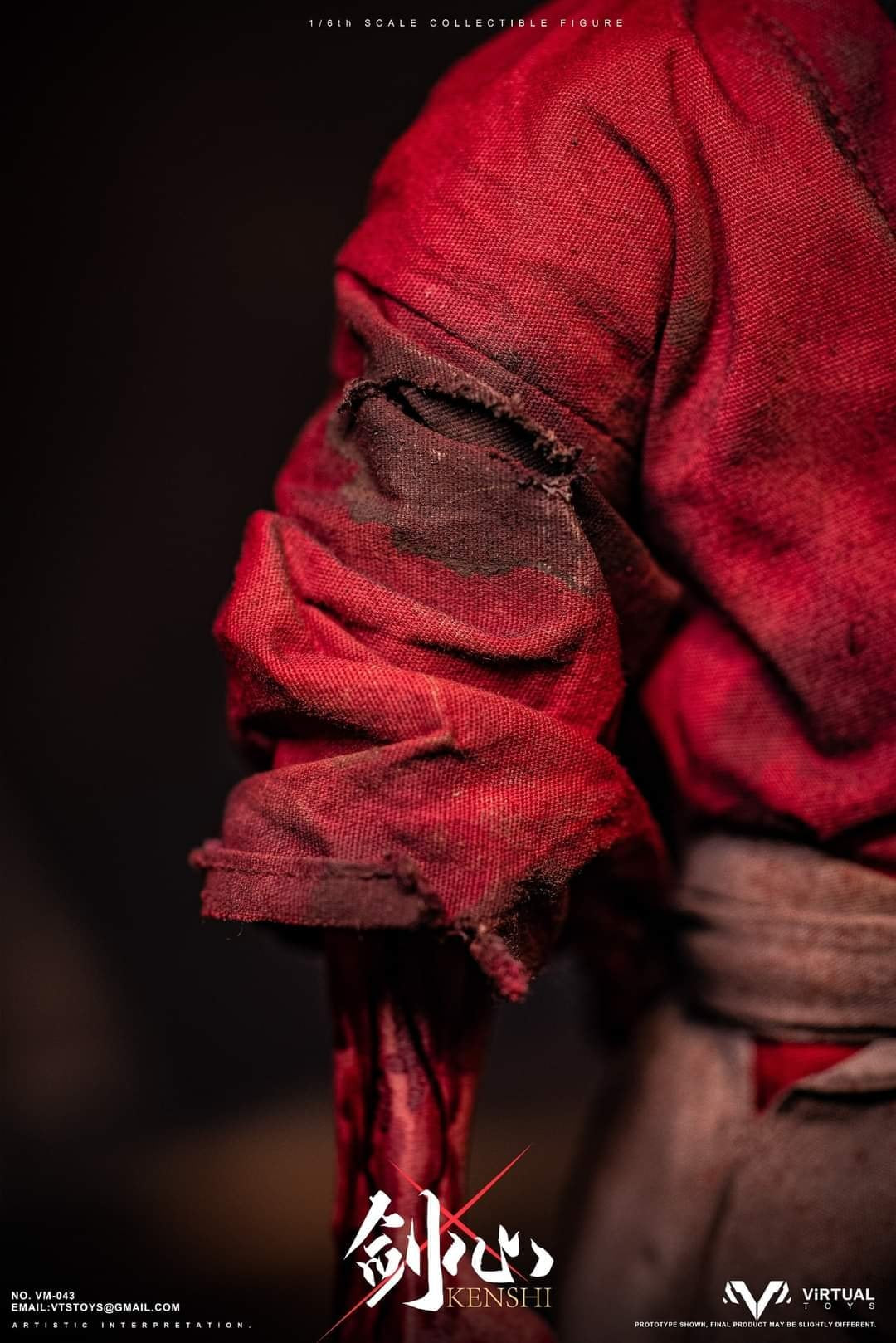 Pedido Figura Samurai (Final Battle Edition) marca VTS Toys VM043B escala 1/6