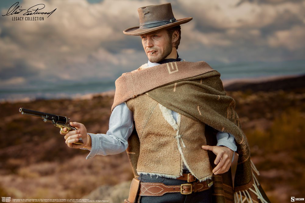 Preventa Figura The Man with No Name - The Good, The Bad, and The Ugly marca Sideshow 100451 escala 1/6 (relanzamiento)