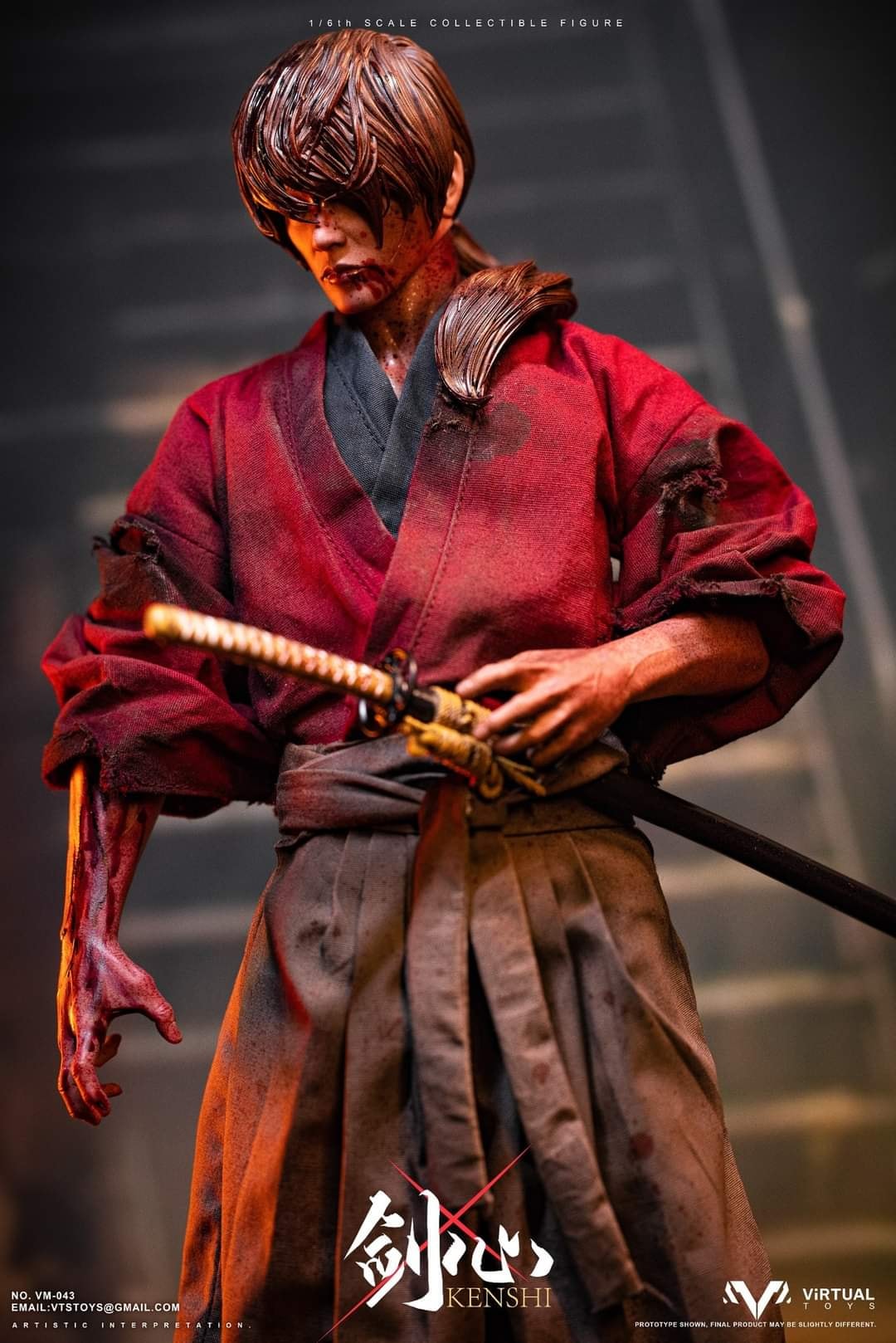 Pedido Figura Samurai (Final Battle Edition) marca VTS Toys VM043B escala 1/6