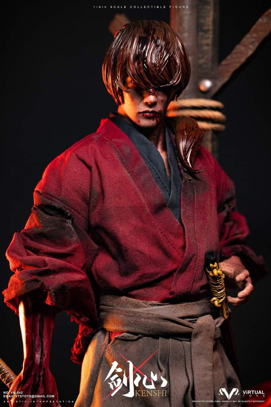 Pedido Figura Samurai (Final Battle Edition) marca VTS Toys VM043B escala 1/6