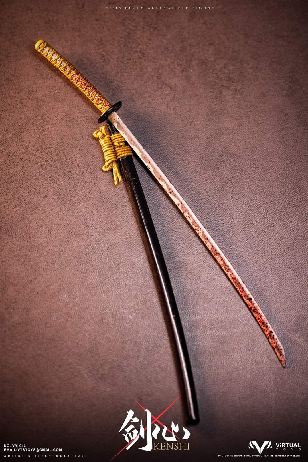 Pedido Figura Samurai (Final Battle Edition) marca VTS Toys VM043B escala 1/6