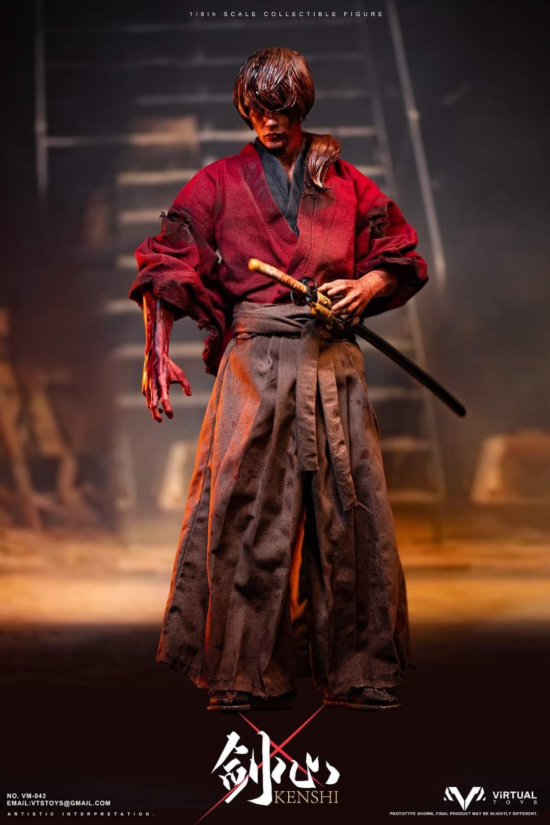 Pedido Figura Samurai (Final Battle Edition) marca VTS Toys VM043B escala 1/6
