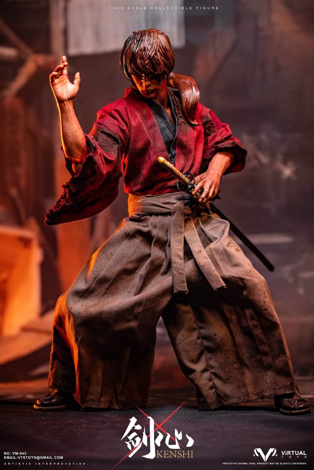 Pedido Figura Samurai (Final Battle Edition) marca VTS Toys VM043B escala 1/6