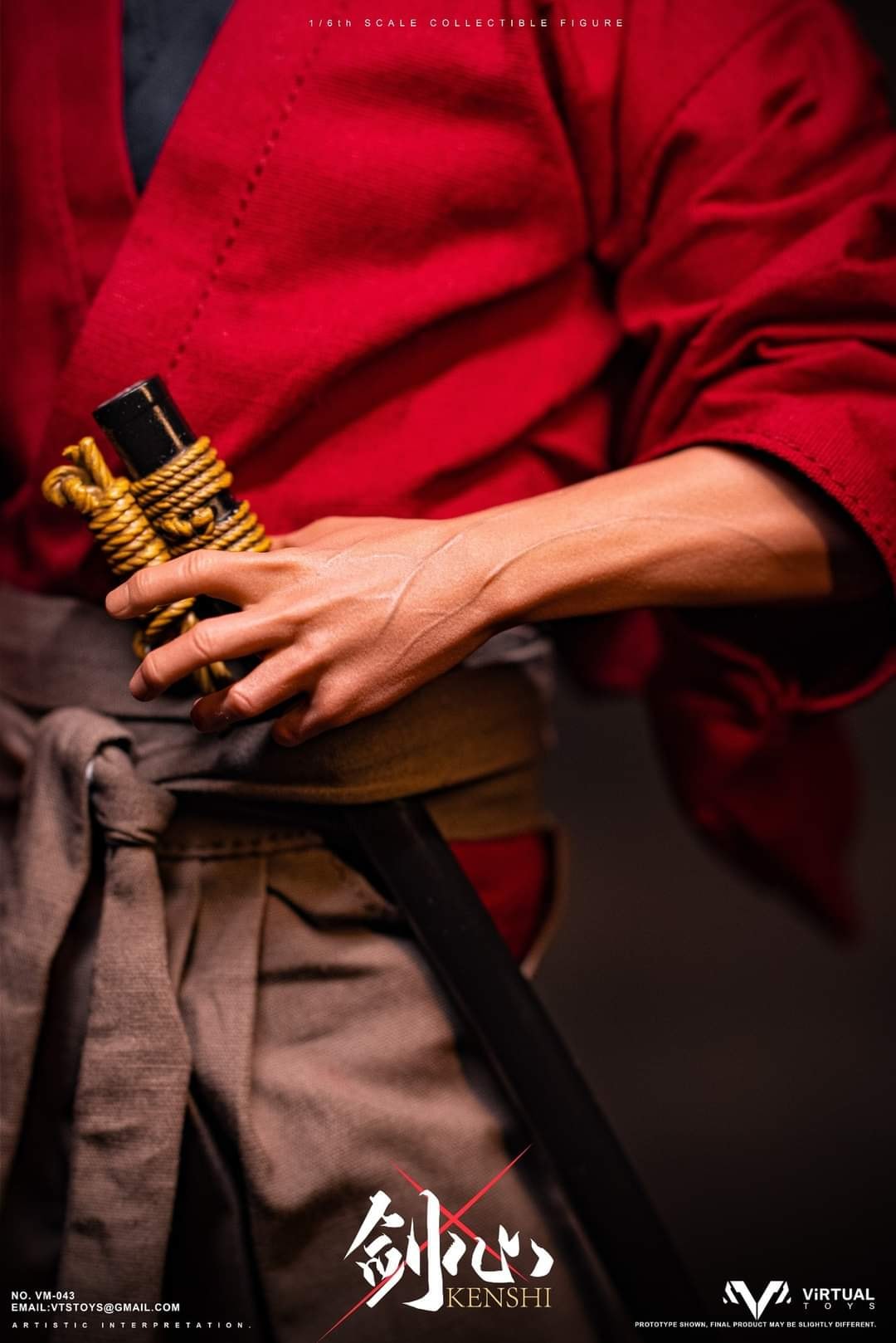 Pedido Figura Samurai (Standard Edition) marca VTS Toys VM043A escala 1/6
