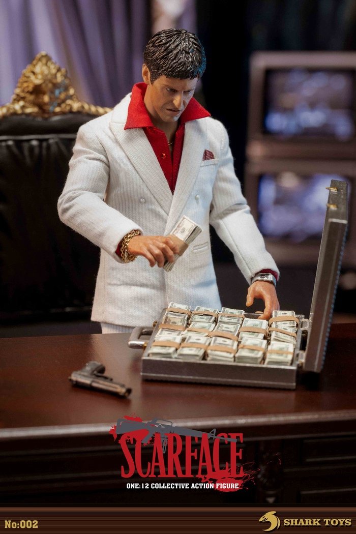 Pedido Figura Furious Scar Tony (Deluxe version) marca Shark Toys 002B escala pequeña 1/12