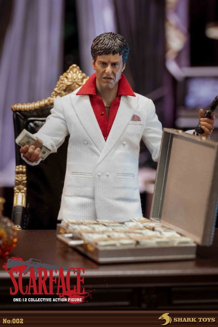 Pedido Figura Furious Scar Tony (Deluxe version) marca Shark Toys 002B escala pequeña 1/12