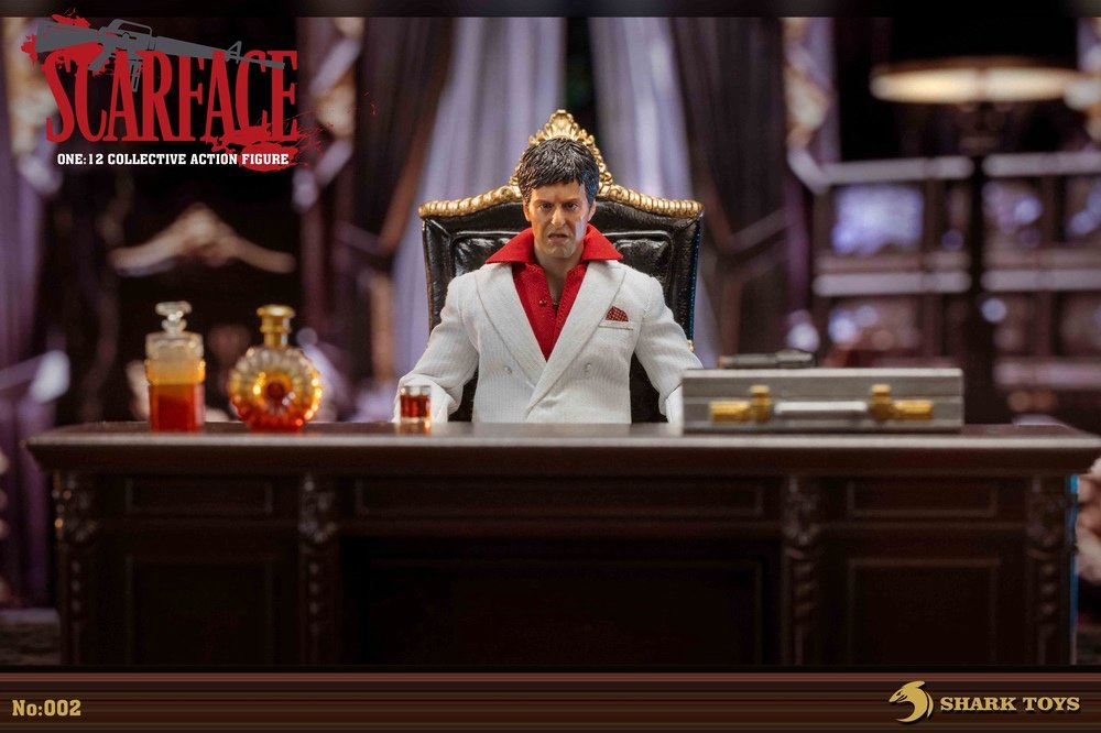 Pedido Figura Furious Scar Tony (Deluxe version) marca Shark Toys 002B escala pequeña 1/12